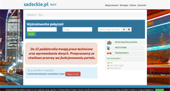 Desktop Screenshot of busy.sadeckie.pl